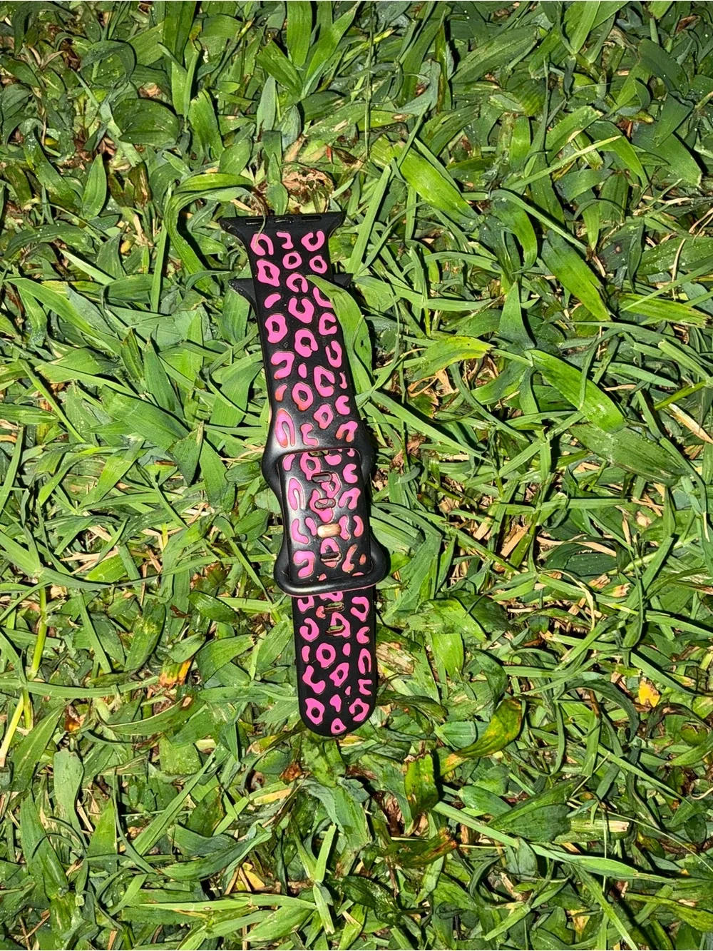 I-Watch Bands - Pink, Black, White & Beige Leopard Prints